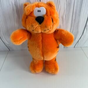 Heathcliff 1997 Vintage Orange Cat Plush Toy Stuffed Animal by Nanco